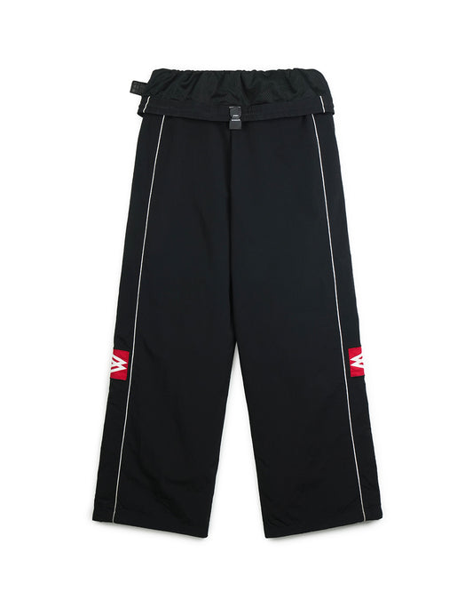 Protocol Index_FOLDED TRACK PANTS (Black)