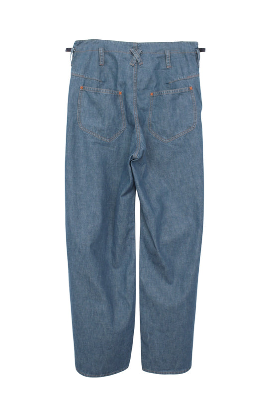 KOZABURO_WIDE LEG TROUSERS (Ice Blue)