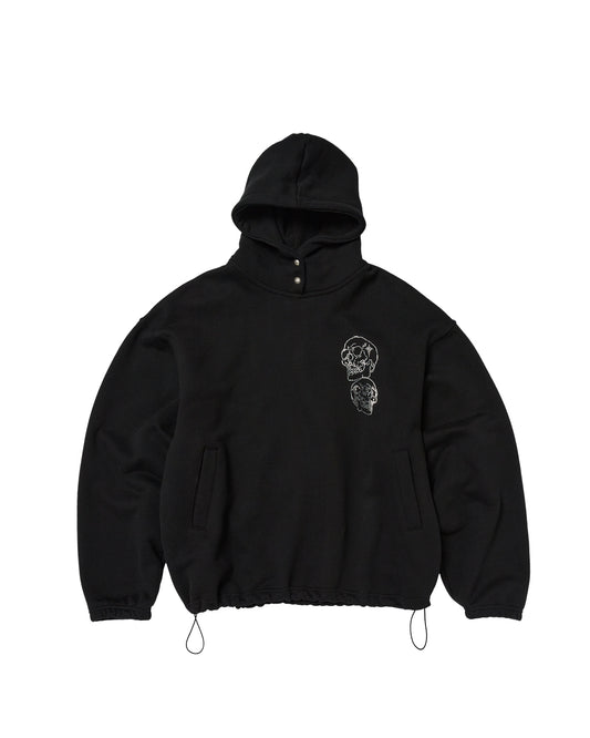 Thug Club_TC Angels Crystal Embellished Hoodie (Black)