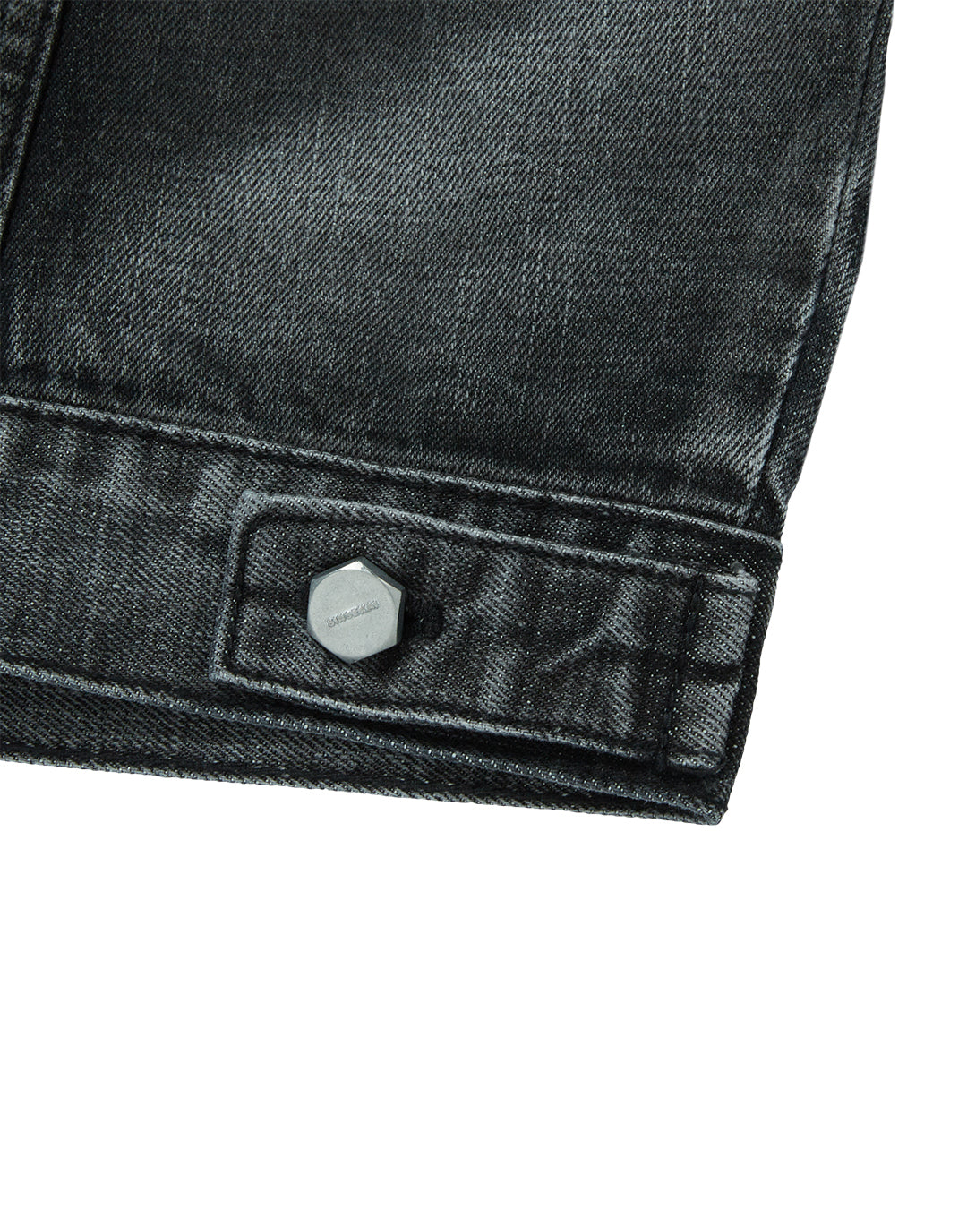 Thug Club_TC Angels Denim Vest (Black)