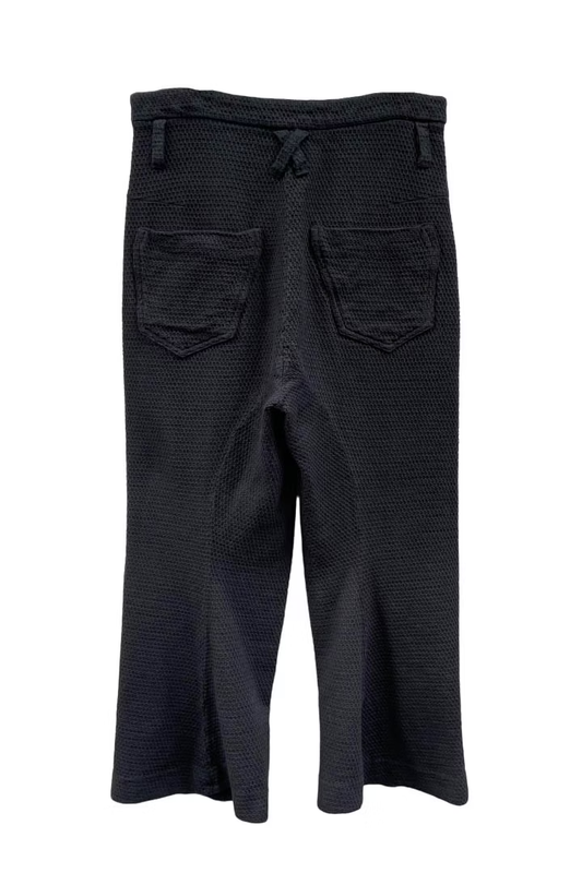 KOZABURO_3D SHAPED TROUSERS (Black)