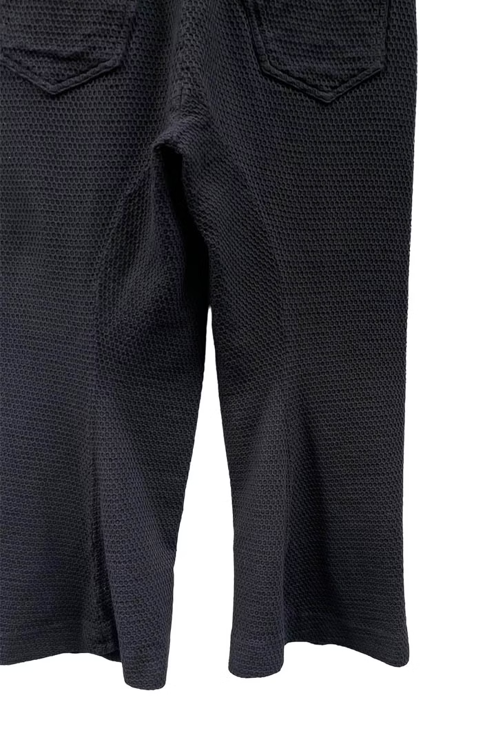 KOZABURO_3D SHAPED TROUSERS (Black)