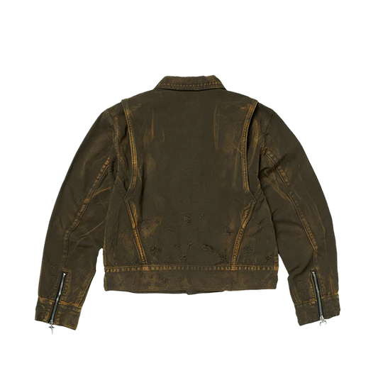 Thug Club_TC Two Tone Washed Jacket (Olive)