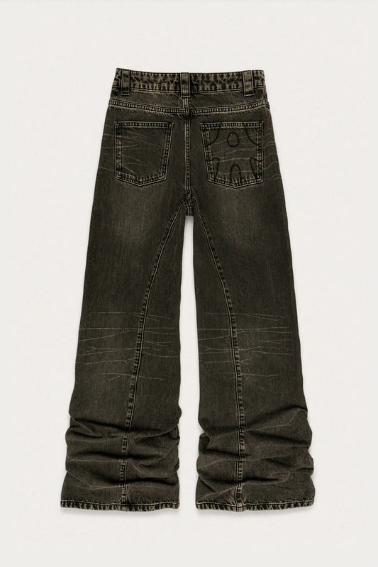 AVAVAV_JESSIE PLEATED JEANS (Stonewash)