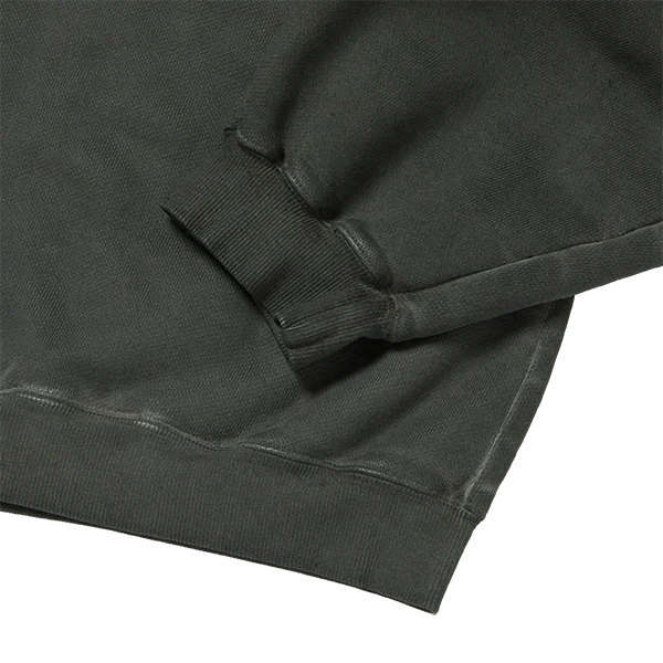 Thug Club_Bulk Shoulder Gladiator Zip-Up Hoodie (Charcoal)