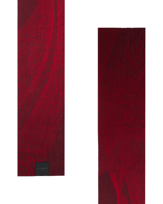 PROTOTYP_PTP-25A-ACC-005 ACCELERATION Fluxwave Neck Scarf (Vermillion)