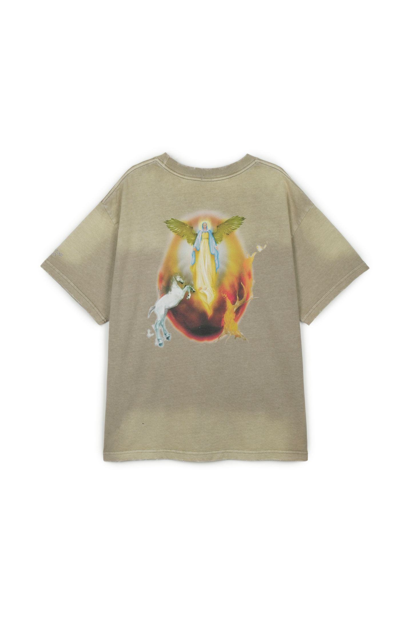 Protocol Index_FK Centerline Dart Washed T-Shirt (Taupe)