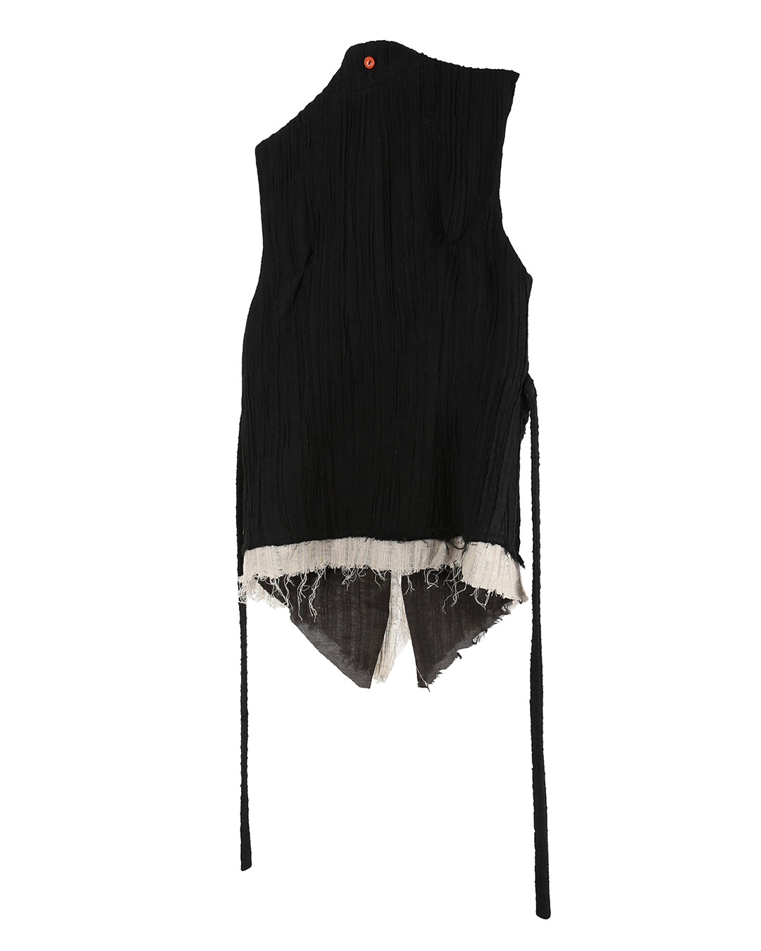 aenrmous_DREAMWEAVE VEST JACKET (Black)