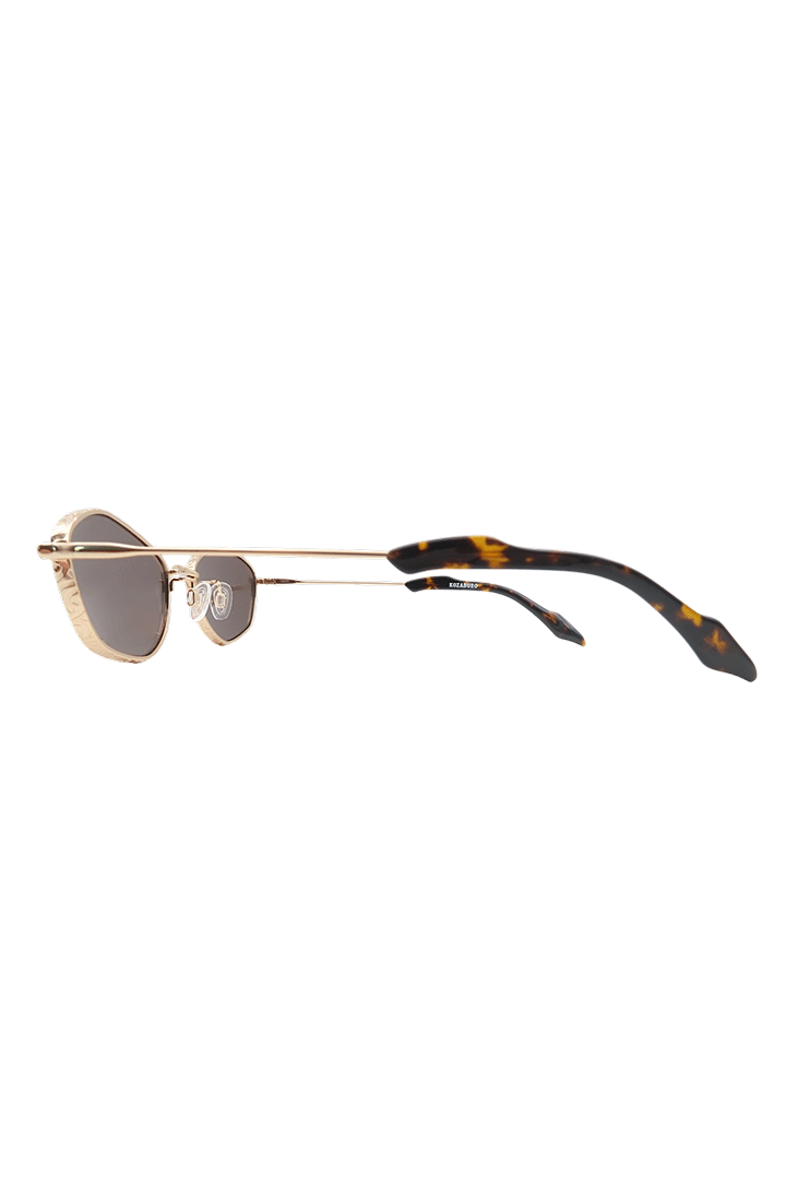 KOZABURO_Tri Zabu Glasses (Gold)