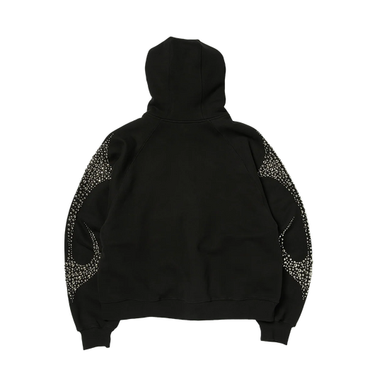 Thug Club_Iron Steel Focus Zip-Up Hoodie (Black)