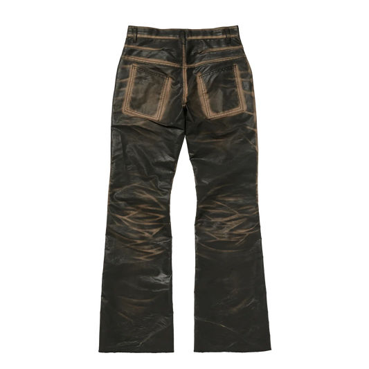 Thug Club_Snake Boot Pants (Washed Black)