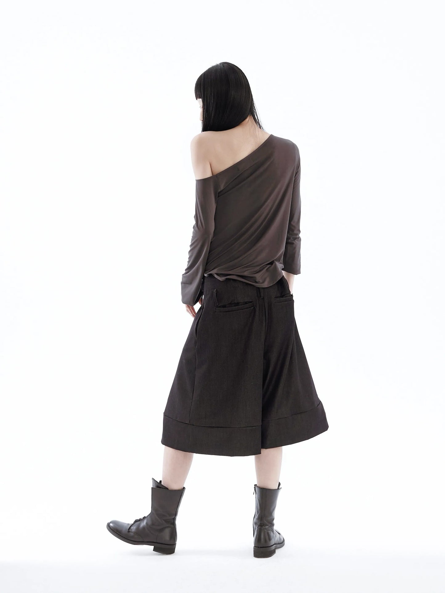 pip workspace_Corded Wide Short (Grey)