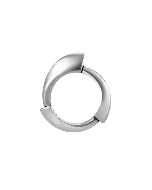 RECOVERY_POLYGONAL COLORED RING (Antique Silver)