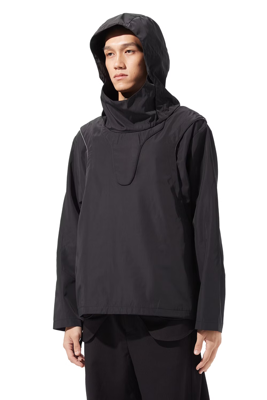 NOUVEAU PROJECT_BACK-VENT ANORAK 2.0 (Black)