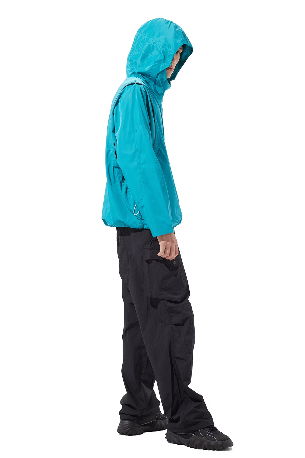 NOUVEAU PROJECT_BACK-VENT ANORAK 2.0 (DarkCyan)
