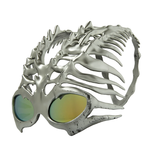 Thug Club_TC Bone Half Mask (Silver)