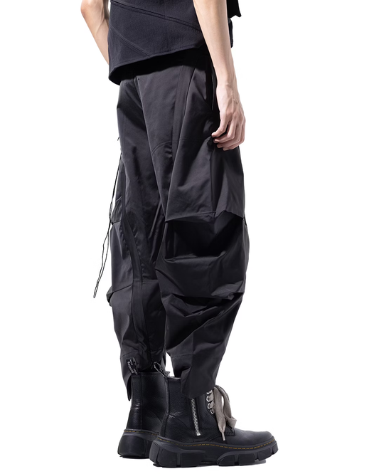 aenrmous_CROPPED NINJA PANTS (Black)