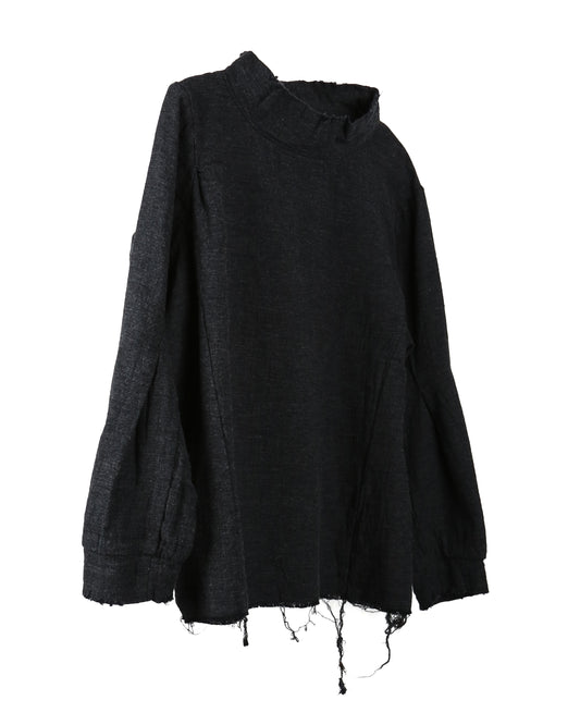 aenrmous_NEVELSON TURTLENECK (Black)
