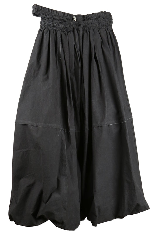 aenrmous_ROUND LEAVE PANTS (Black)