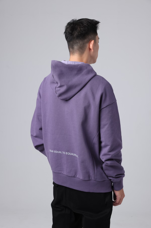 EQUALNEAR_EQ-HIGH Hoodie (Purple)