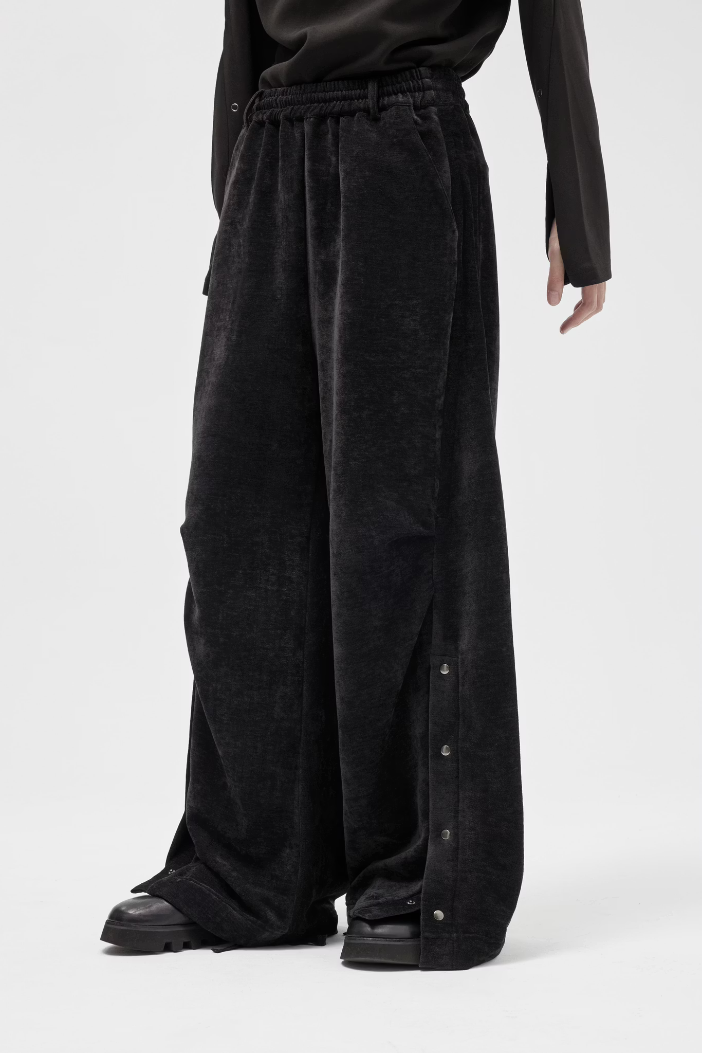 EQUALNEAR_Blanket Sweatpants (Black)