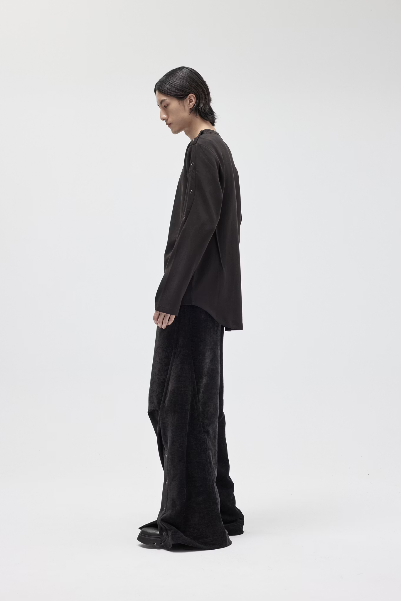 EQUALNEAR_Blanket Sweatpants (Black)