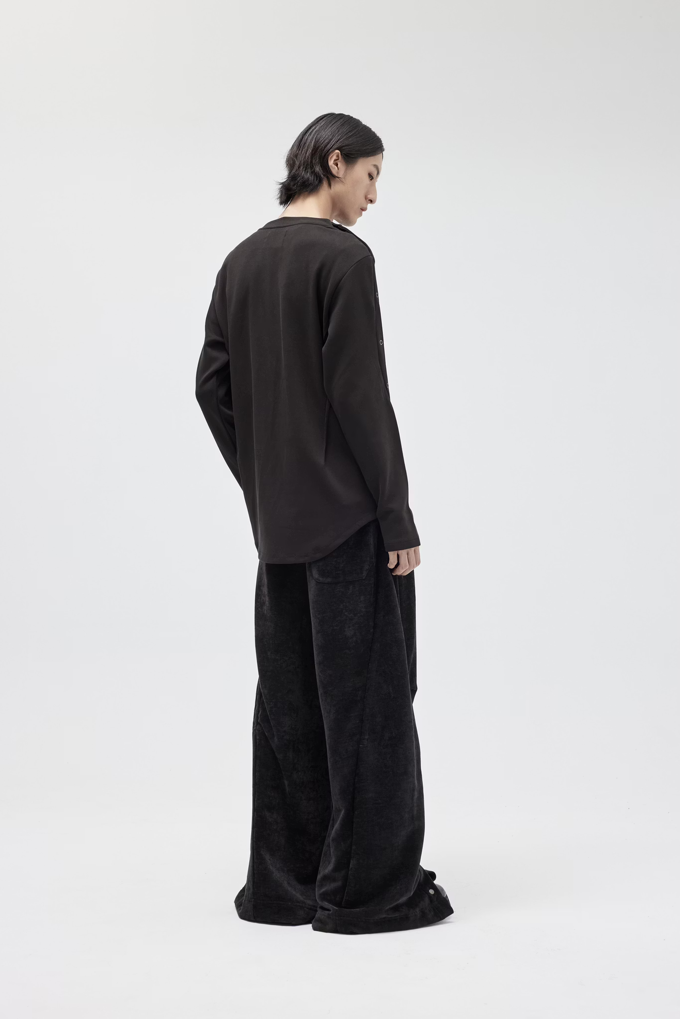EQUALNEAR_Blanket Sweatpants (Black)