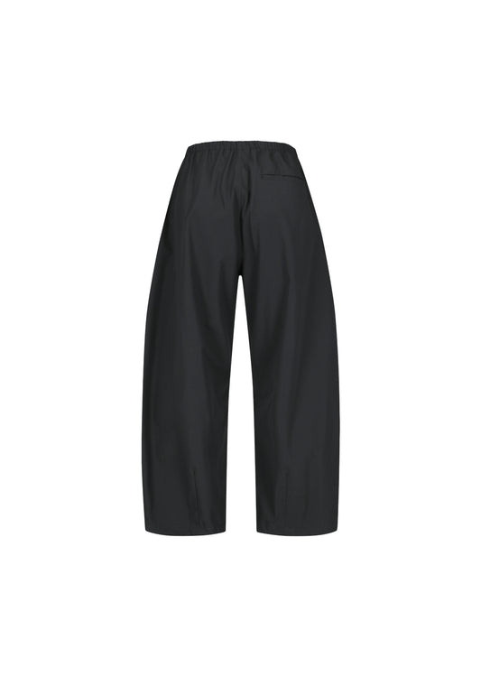 AMOMENTO_DRAWSTRING WIDE FATIGUE PANTS (Charcoal)
