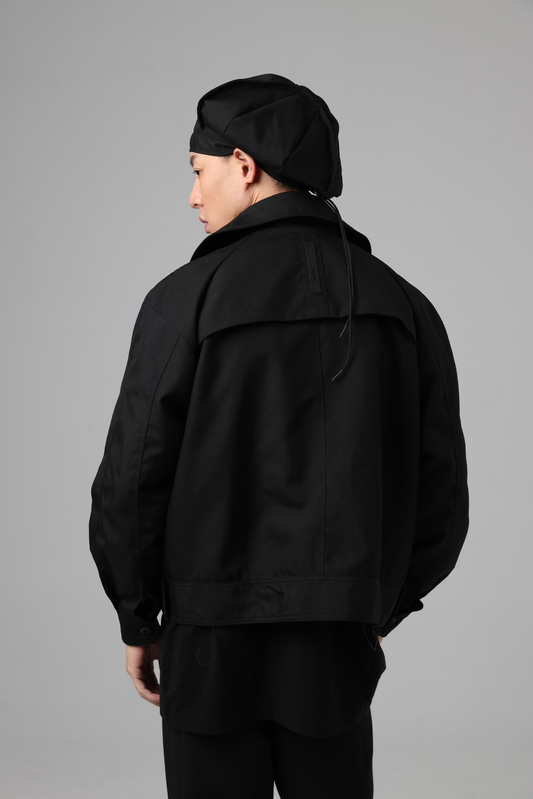 INCODER_BUG wide collar jacket