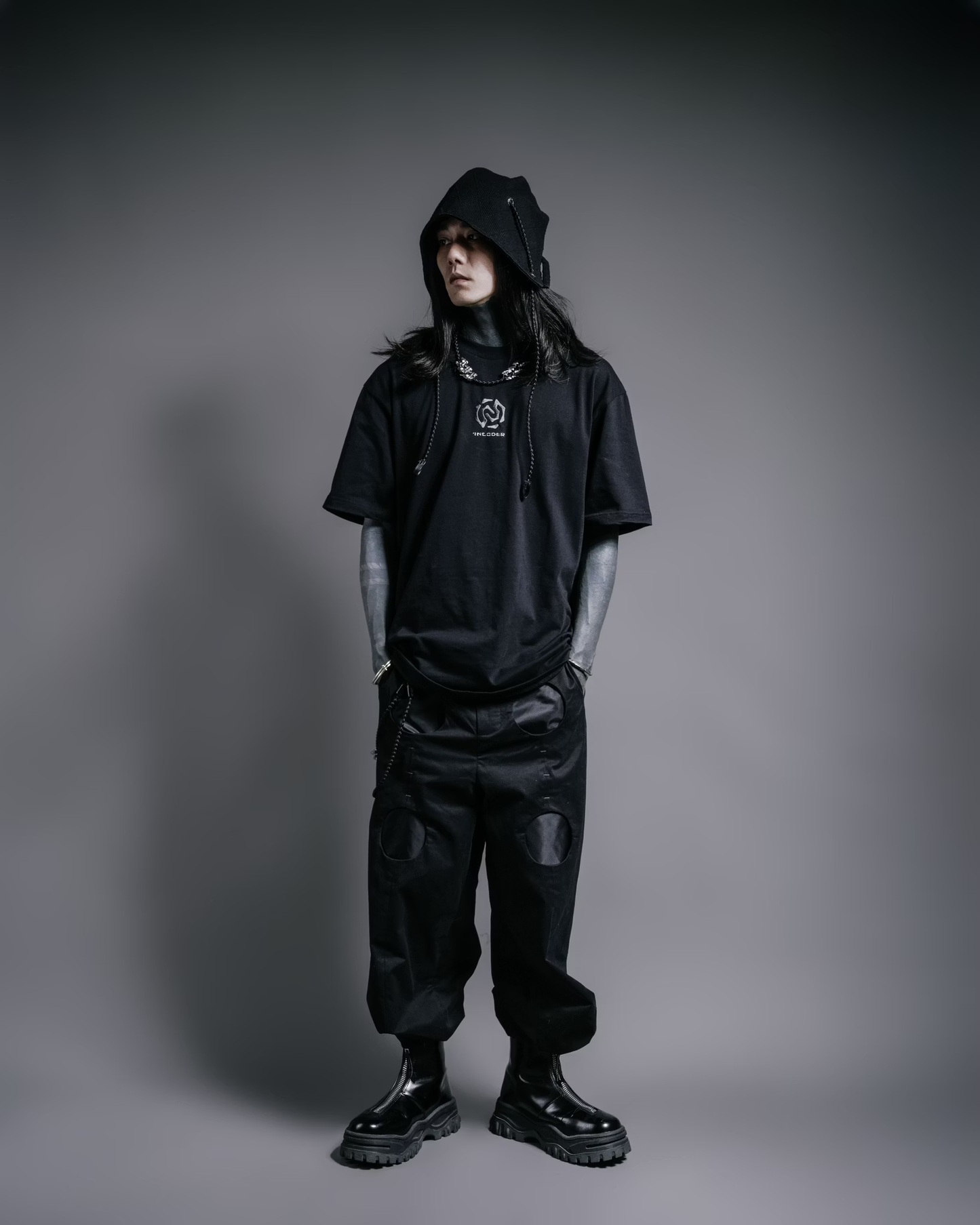 INCODER_INCODER LOGO T-shirt (Black)