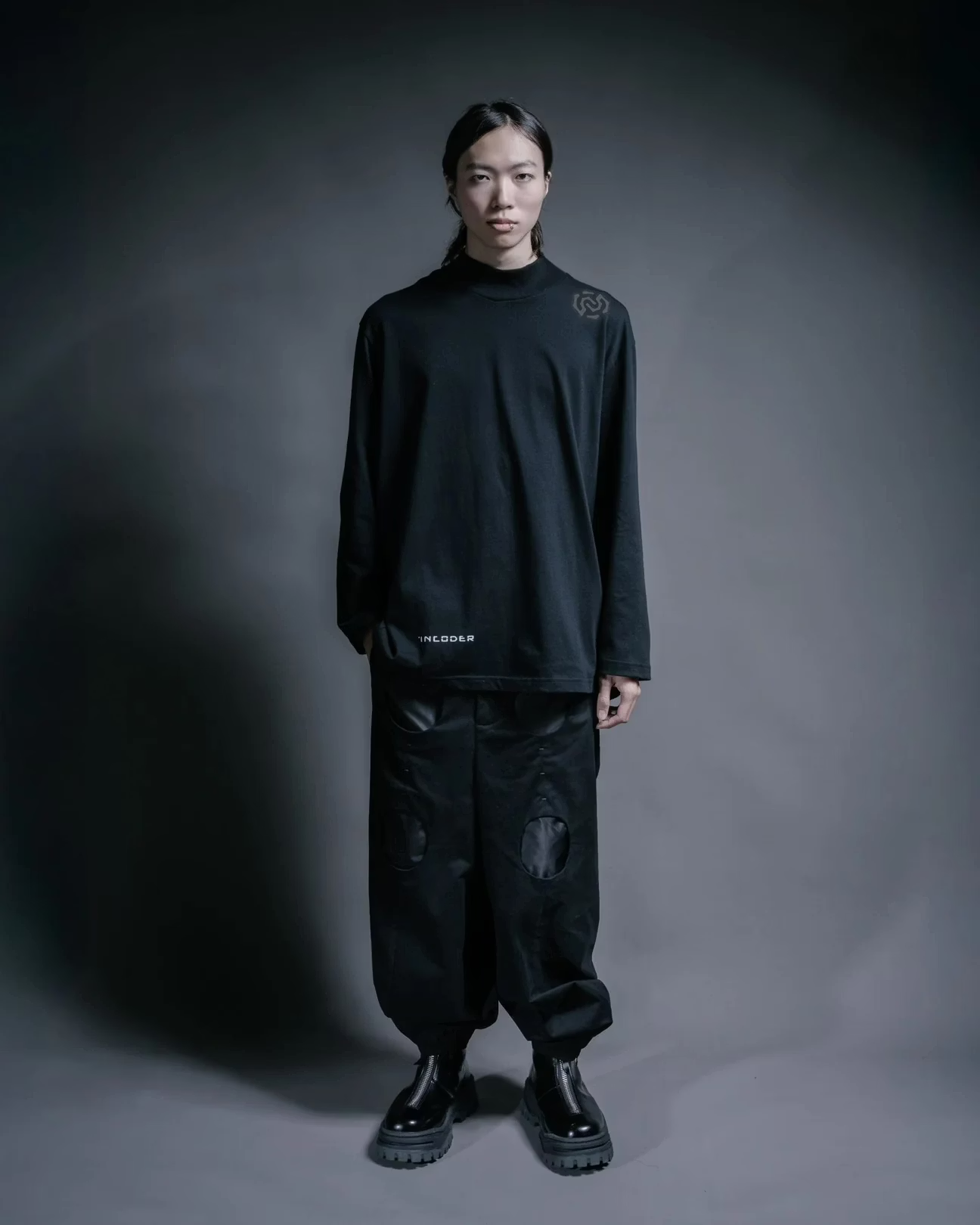 INCODER_25WS RP02 long-sleeved T (Black)