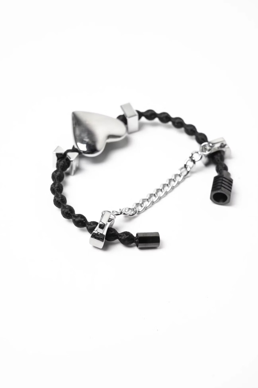 INCODER_iN Bracelet-Heart (Silver)