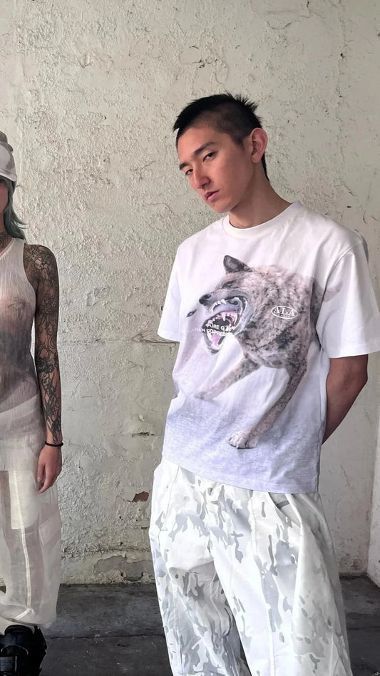 ALA TIANAN_ALA TIANAN X Pure G dog kissing T-shirt