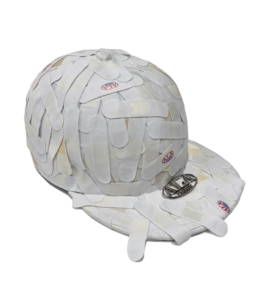 ALA TIANAN_WHITE BANDAIDS SNAPBACK