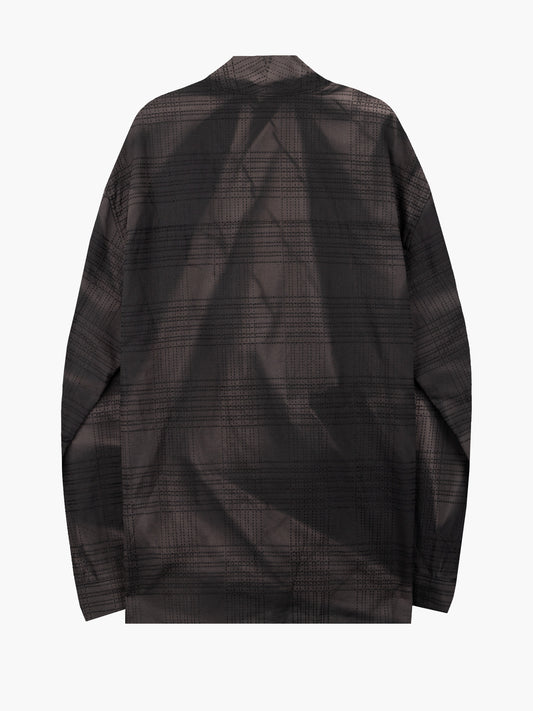 JiyongKim_Sun-Bleached Drape Shirt (Black)