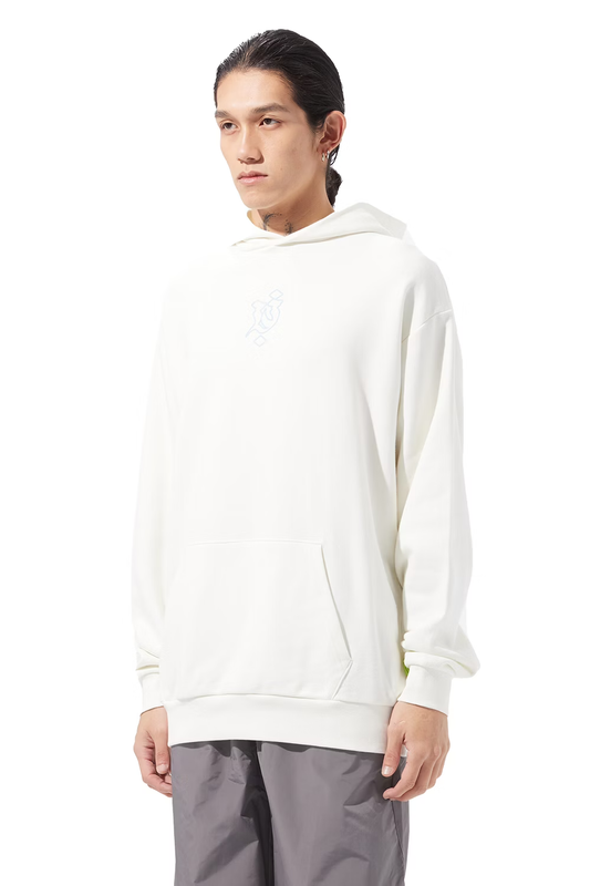 LOOSEJOINTS_MASAO - 'bonji logo' SWEAT Hoodie (Off white)