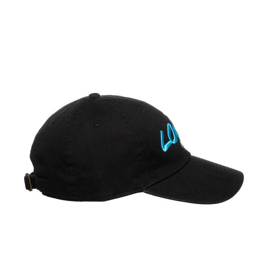 LOOSEJOINTS_STEWART ARMSTRONG - 'Cooper ' BASEBALL CAP (Black)