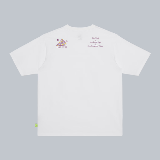 LOOSEJOINTS_TURTLEHEADS - 'Benjamin' S/S TEE (White)