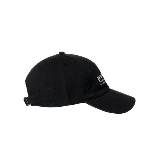 LOOSEJOINTS_ED DAVIS - 'Graphic Reality' BASEBALL CAP (Black)