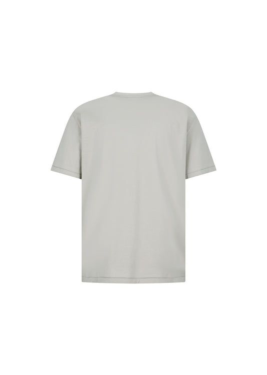AMOMENTO_MEN'S BASIC T-SHIRT (Grey)