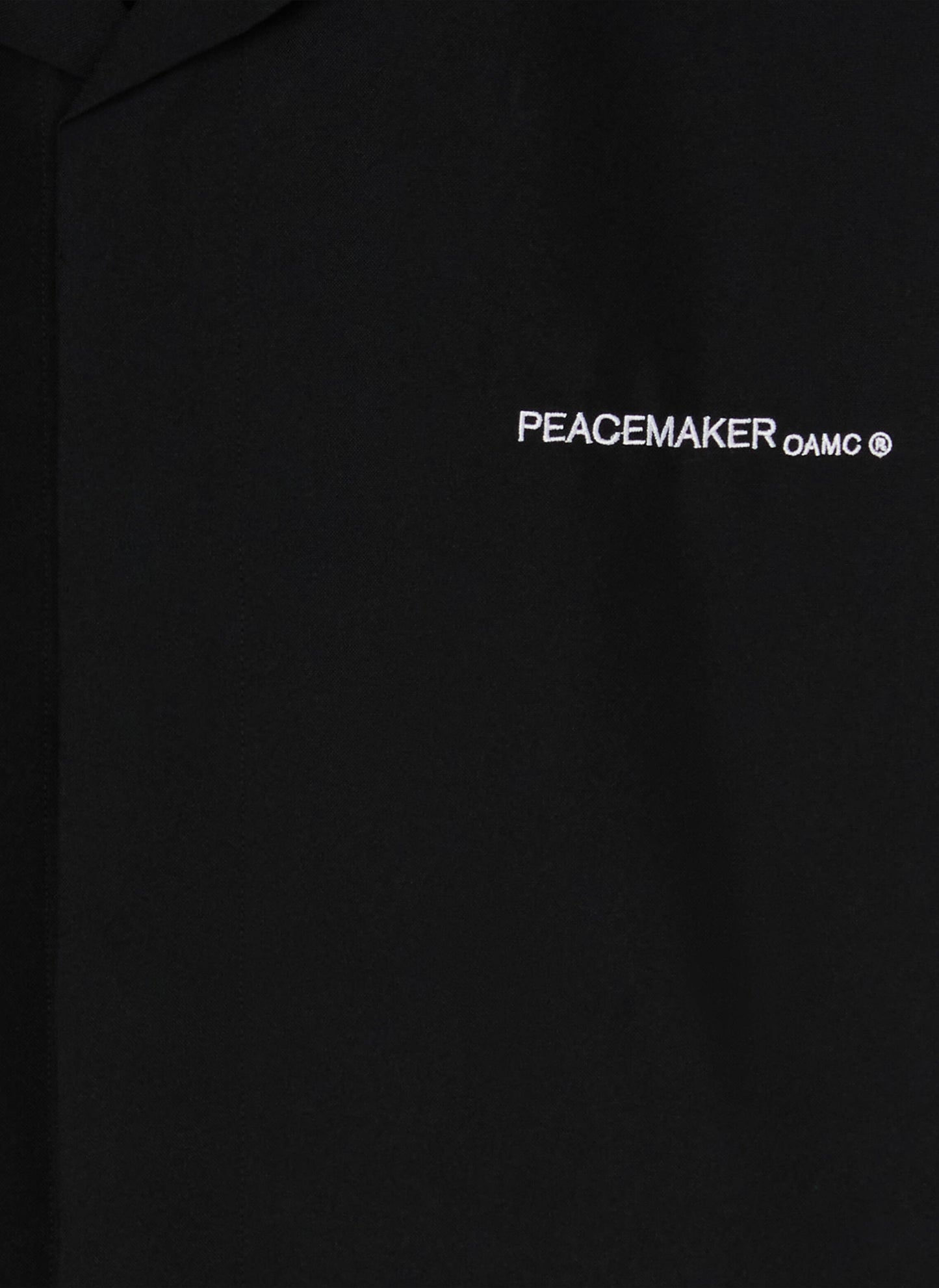 OAMC PEACEMAKER_System Shirt (Black)