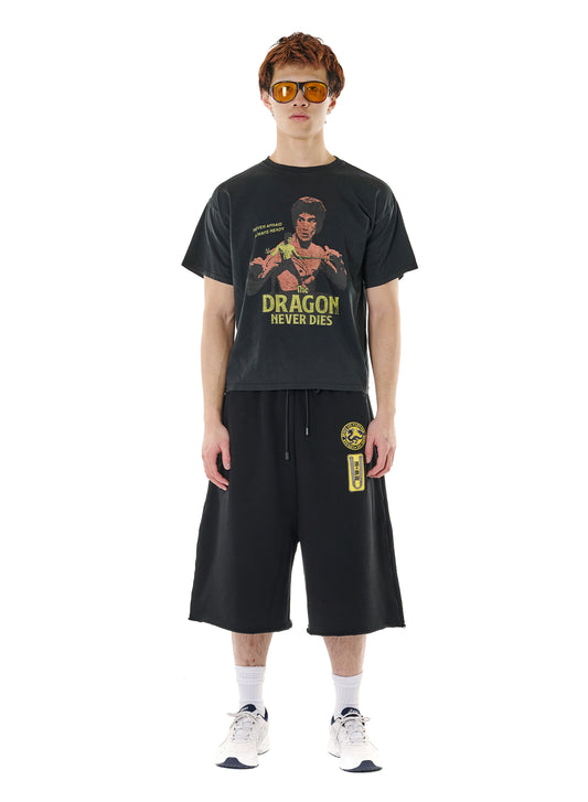 LU'U DAN_ATHLETIC TEE (Black)