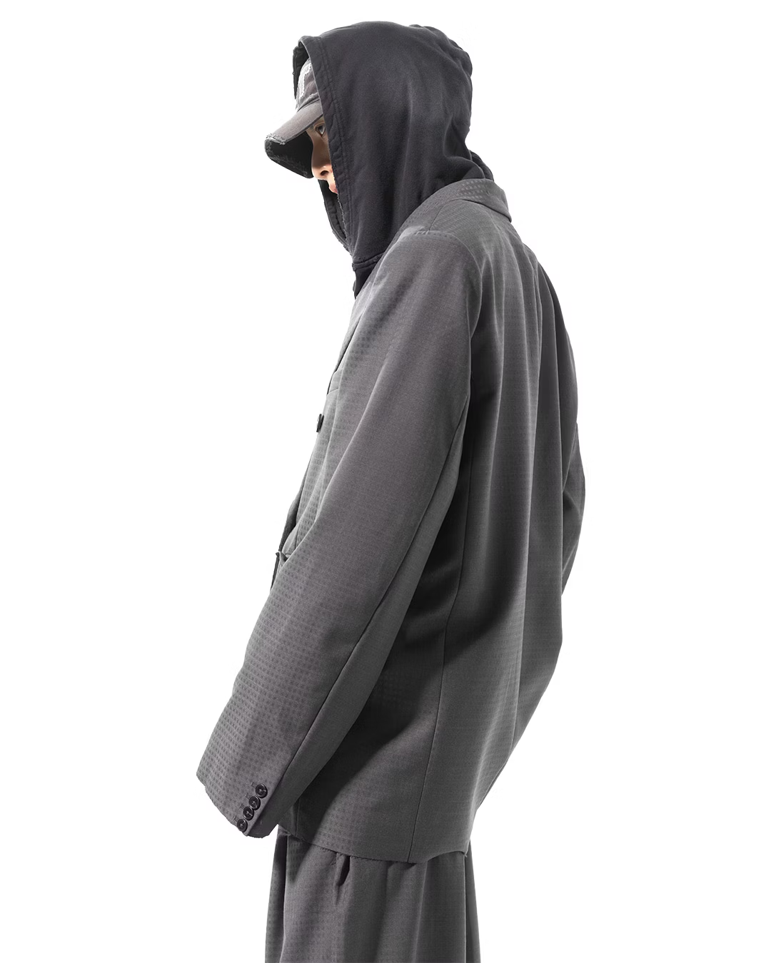 SONGAADON_Gray plaid suit (Gray)