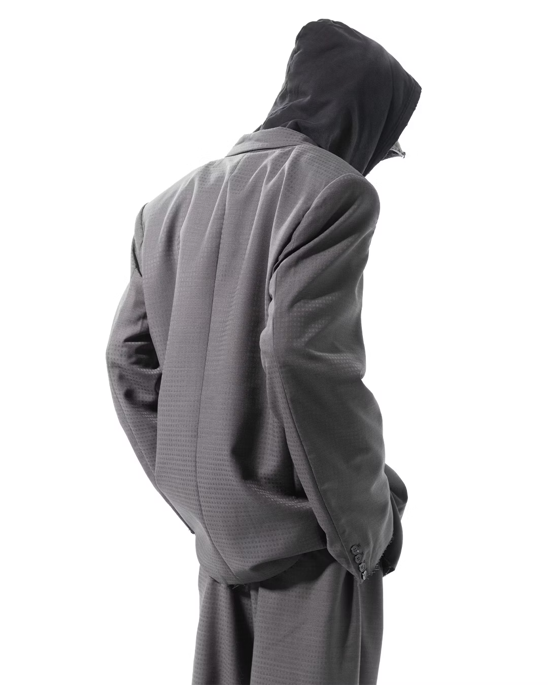 SONGAADON_Gray plaid suit (Gray)