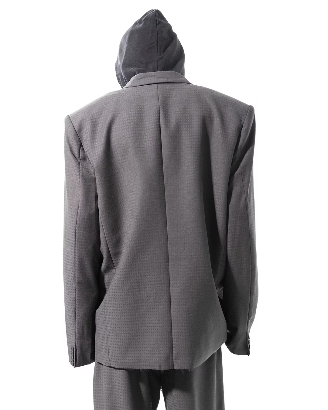 SONGAADON_Gray plaid suit (Gray)