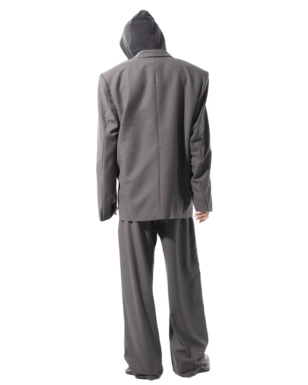 SONGAADON_Gray plaid suit (Gray)