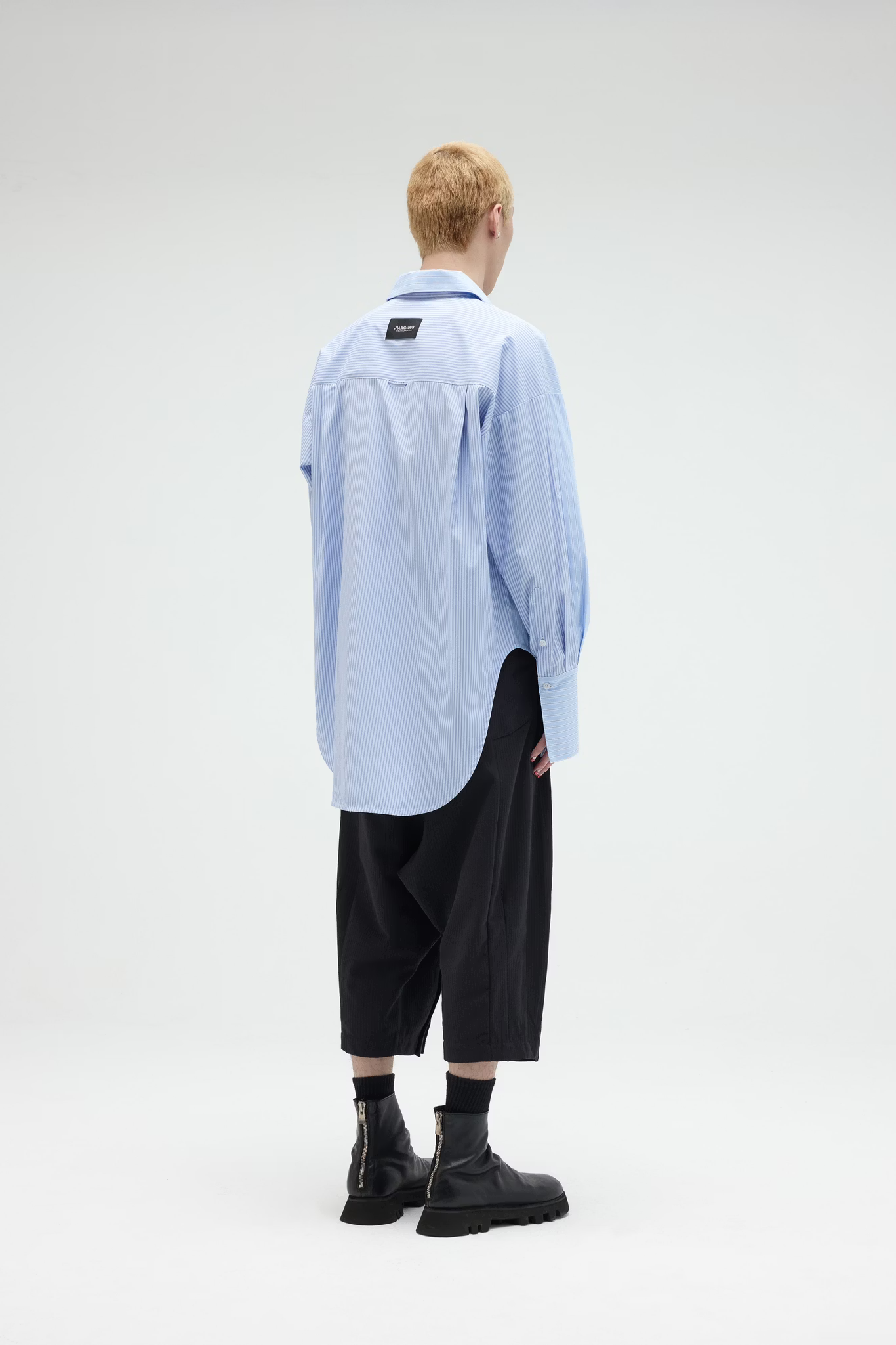 EQUALNEAR_The Sword LS Shirt (Blue)