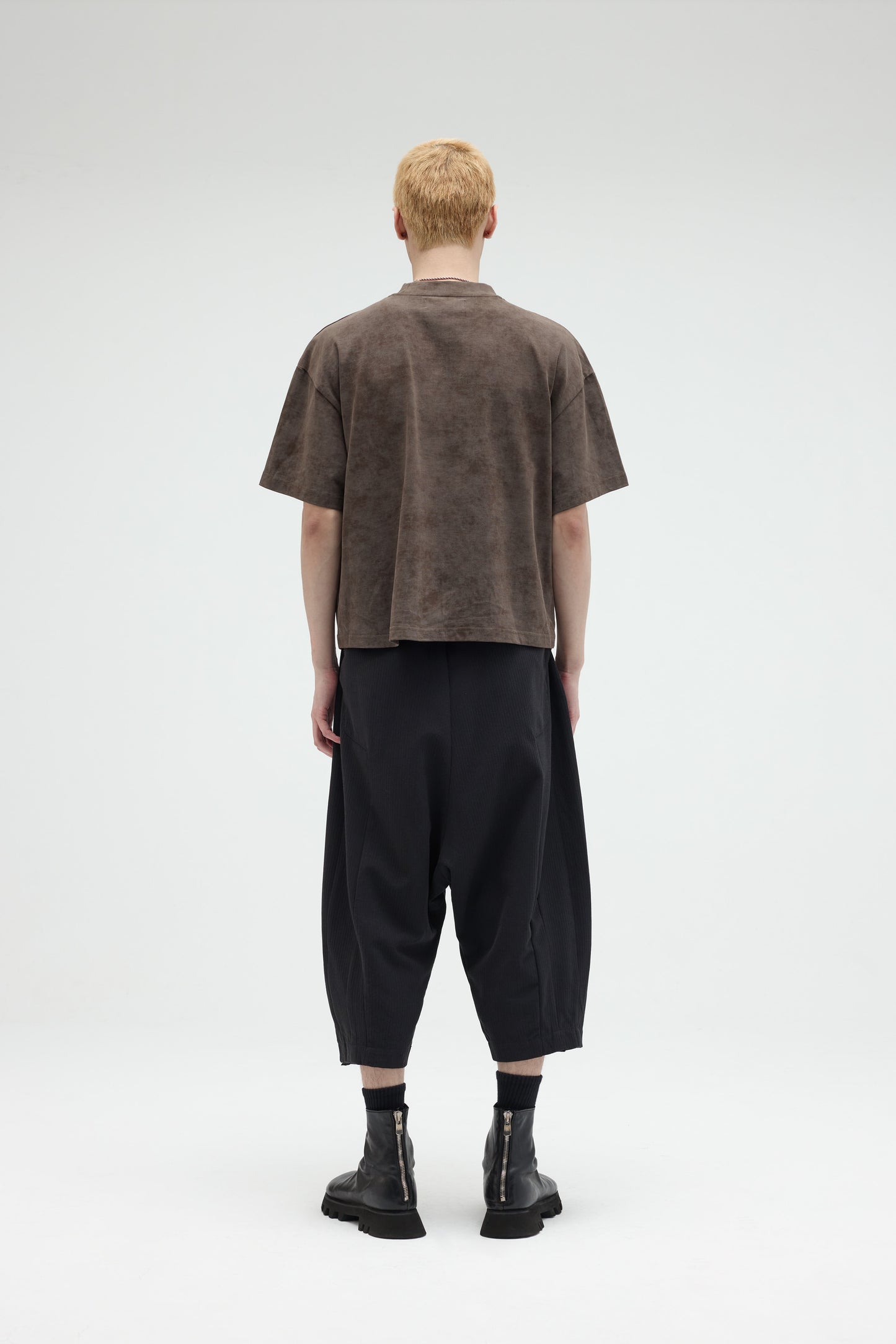 EQUALNEAR_Solo Tee-Boxy Fit (Brown)