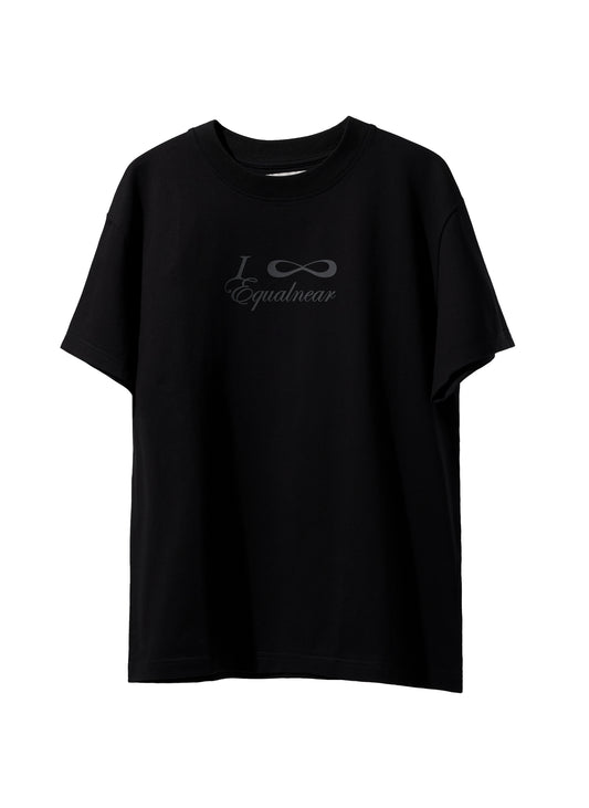 EQUALNEAR_EQ Souvenir Tee-Classic Fit (Black)