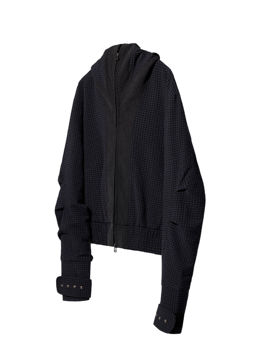 EQUALNEAR_Boxer Hoodie (Black)